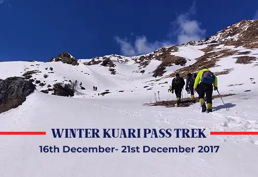 Winter Kuari Pass Trek - Trek The Himalayas 